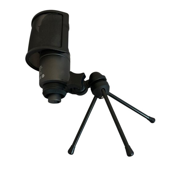 Audio-Technica Cardioid Condenser USB Microphone AT2020USBi + Stand Pop Guard - Picture 2 of 12